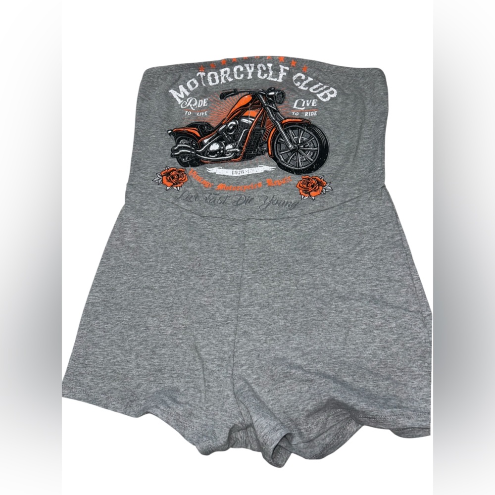 Fashion Nova Gray High Waist Shorts